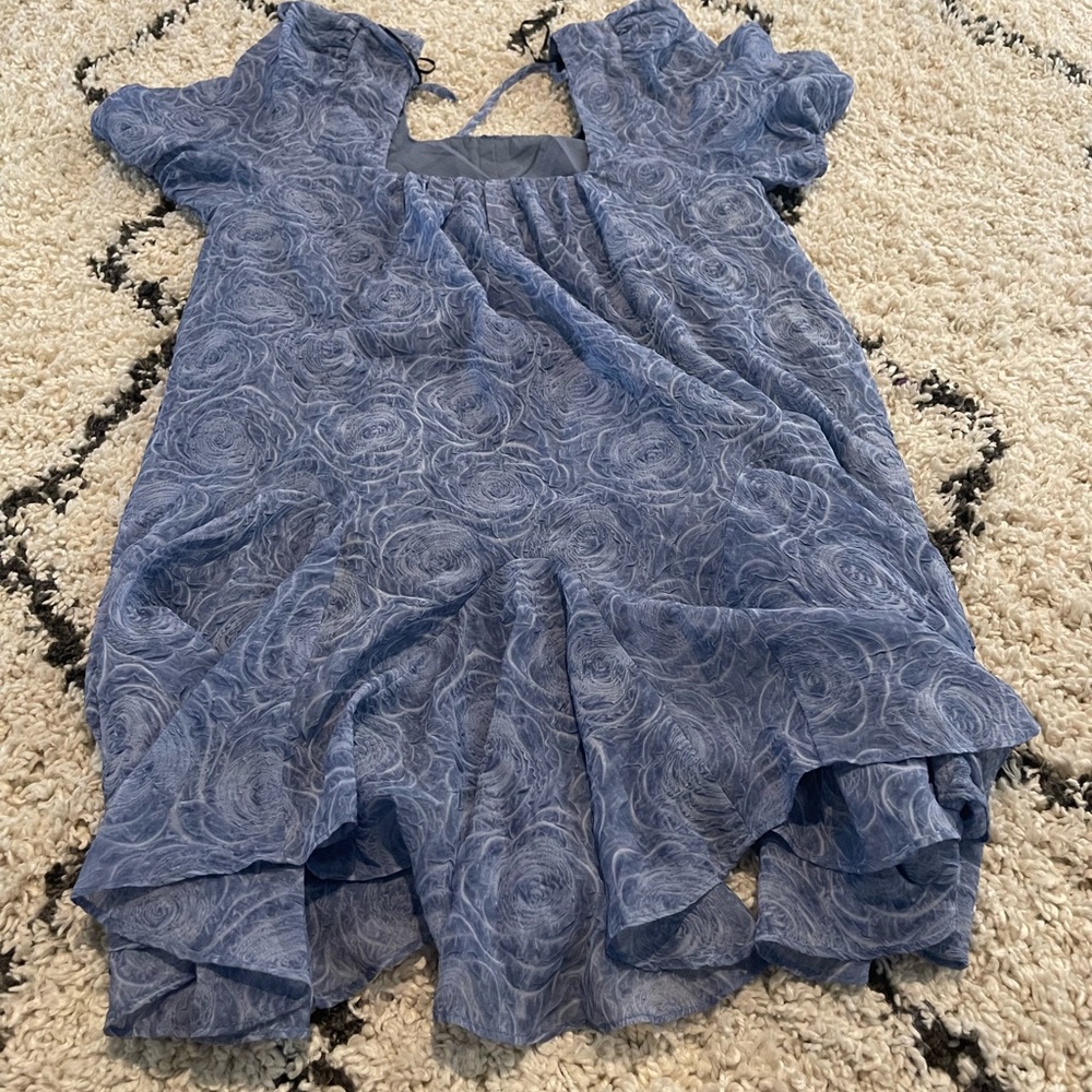 ELLIATT Psyche Dress in Blue - Picture 3 of 5